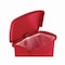 Rubbermaid Commercial Slim Jim Resin Step-On Container, Front Step Style, 13 gal, Red 1883566 - alternate 4